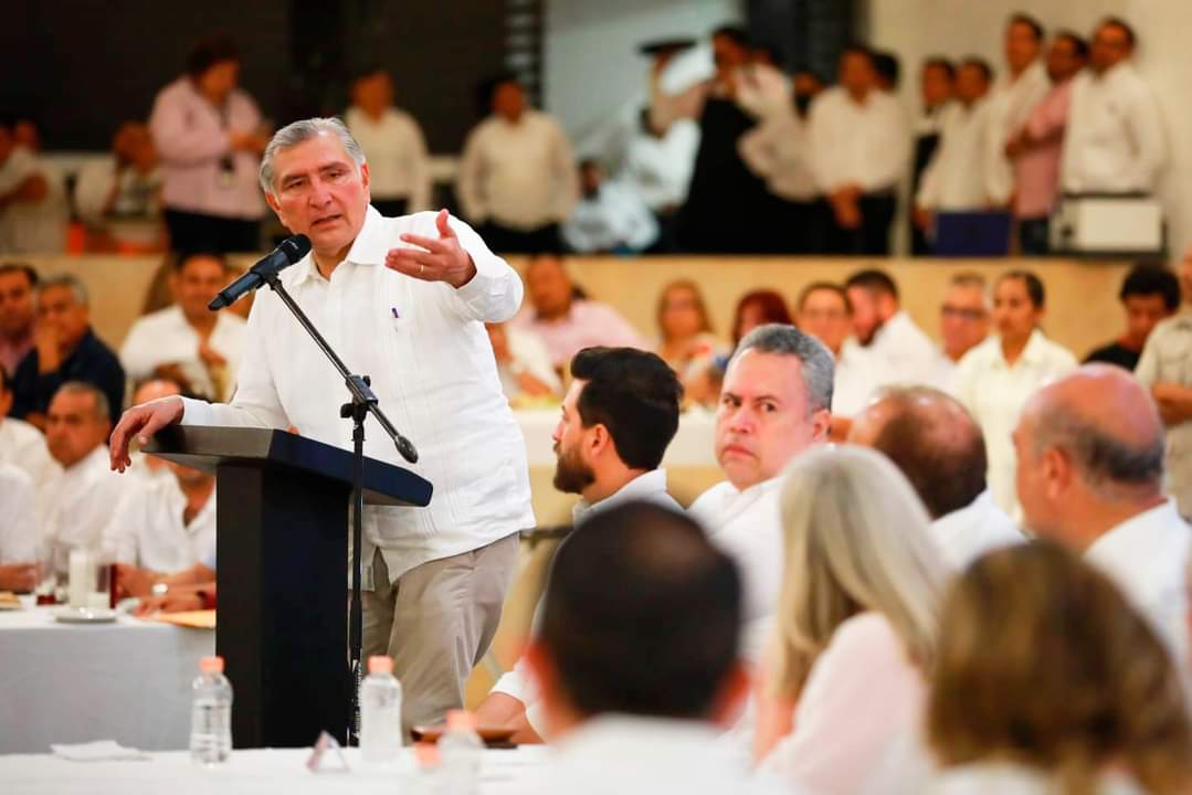 Adán Augusto suma a su proyecto a Chiapas, Guanajuato, Coahuila y Baja California Sur