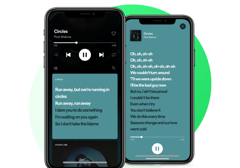 Letra de canciones en Spotify tendrán costo