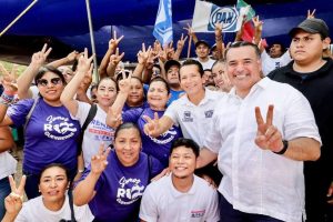 Renán Barrera candidato a Gobernador, asegura que con su triunfo el próximo dos de junio, traerá más apoyos sociales para Yucatán.