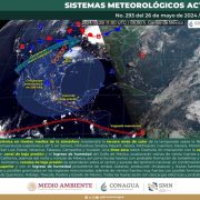 El SMN prevé lluvias fuertes con posibles tornados en el noreste y centro de México