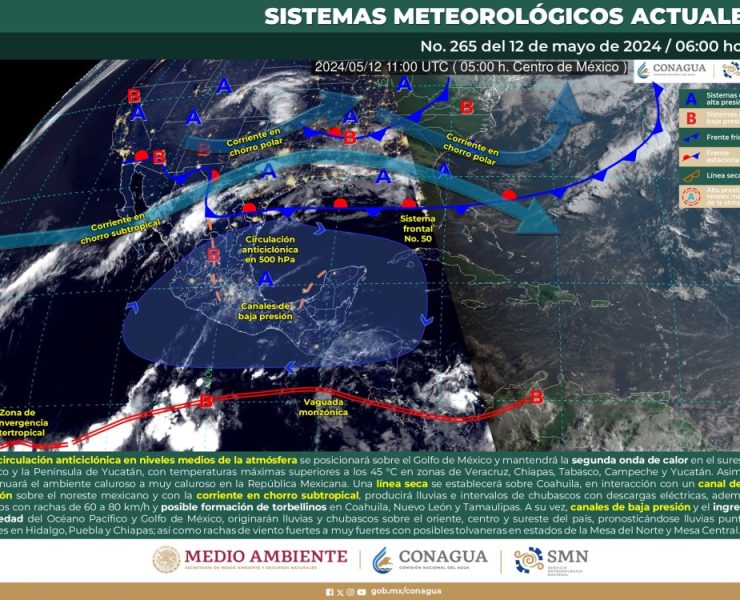 se preven lluvias fuertes