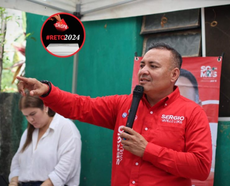 El candidato de la coalición Fuerza y Corazón por México (PRI-PAN-PRD) a la Diputación Federal por el III Distrito Sergio Vadillo, conoció y registró las necesidades de los vecinos.