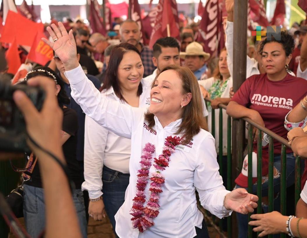 Rocío Nahle se compromete a establecer un precio mínimo garantizado para el café.