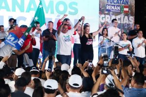 Con una amplia victoria electoral para Alcalde de Mérida, Cecilia Patrón llamó a que la mejor versión de la más chula de todas las ciudades, se construya entre todos y todas.
