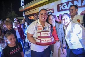 El virtual ganador como Alcalde Janecarlo Lozano, será el Gobernante más joven en Gustavo A Madero.