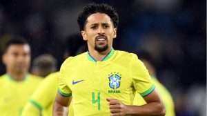 El defensa del PSG y de Brasil, Marquinhos, disputó su décimo sexto partido en Copa América.
