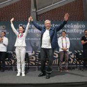 Sheinbaum y AMLO supervisan el avance del Corredor Interoceánico del Istmo de Tehuantepec