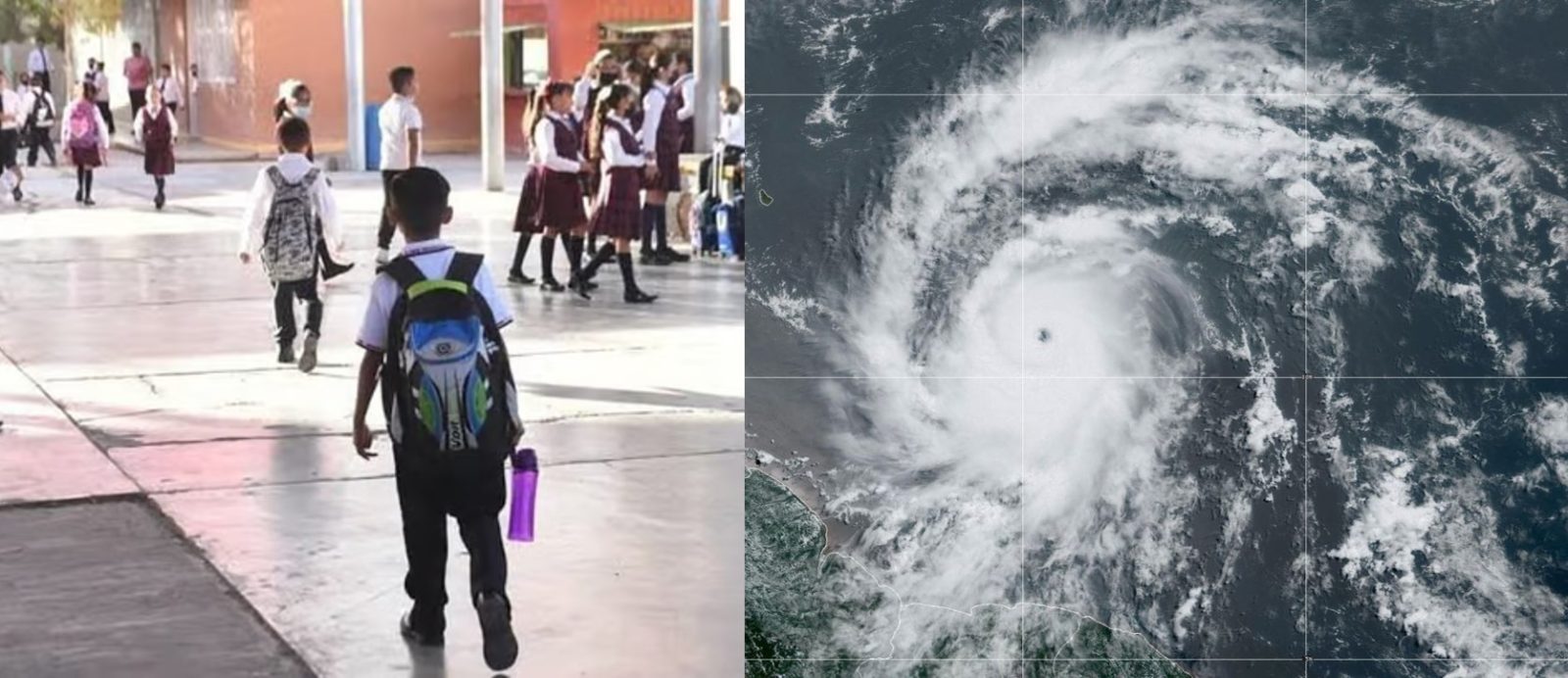 Por huracán Beryl, suspenden clases presenciales en estos estados
