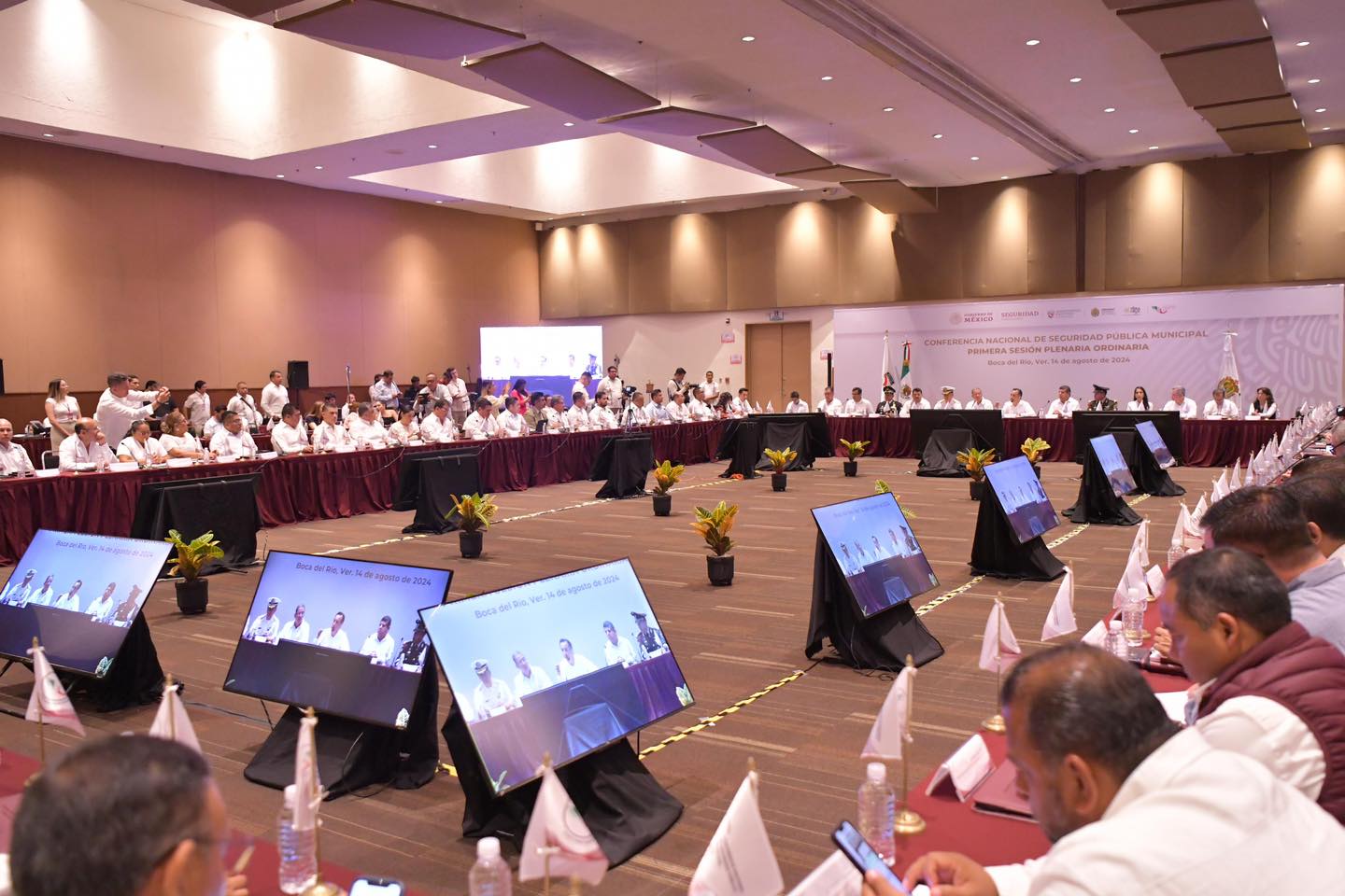 Alcaldes de México participan en la Conferencia Nacional de Seguridad Pública Municipal