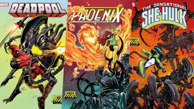 "Alien vs Avengers" una colaboración