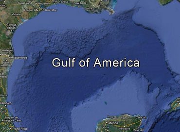 EU cambia el nombre del Golfo de México y un monte en Alaska