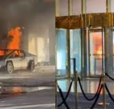 Tesla Cybertruck explota frente a Torre Trump de Las Vegas