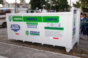 Los contenedores en Mérida para fomentar la limpieza permiten una mejor gestión de residuos especiales, beneficiando a toda la comunidad.