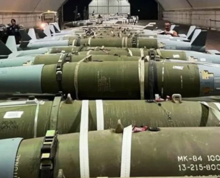 Estados Unidos envió armas a Israel