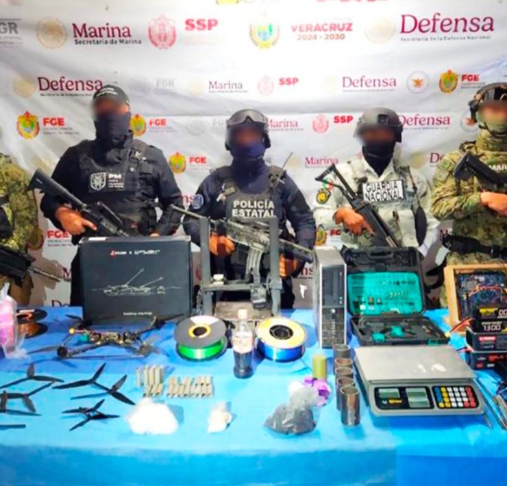 Explosivos en Veracruz