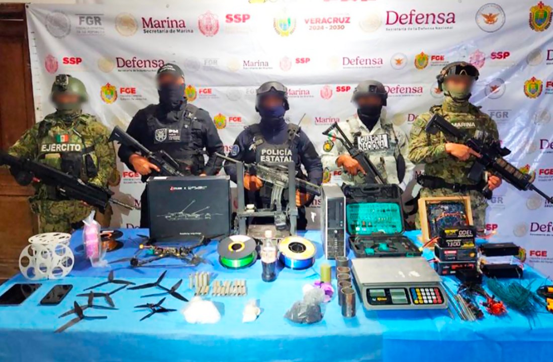 Explosivos en Veracruz